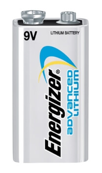 LA522 Energizer Best Lithium 9V Battery for Smoke Detectors