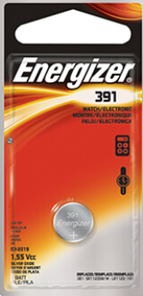 Energizer® 391-381 Silver Oxide Coin Cell Battery #391 for sale