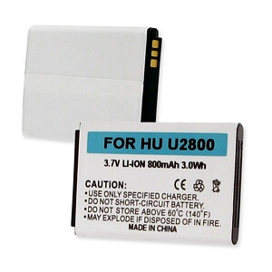 HUAWEI U2800 HB4A1H 3.7V 800mAh LI-ION BATTERY HUAWEI U2800 HB4A1H 3.7V 800mAh LI-ION BATTERY