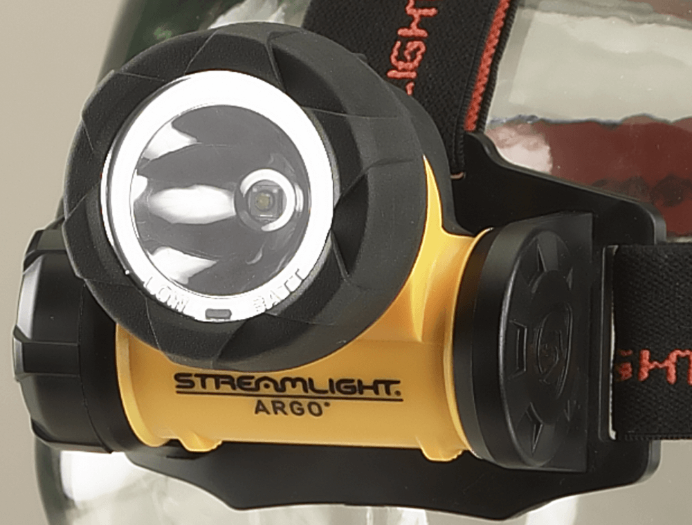 Streamlight Argo Div 2 with Batteries - Yellow 61301 #080926-61301-0 for sale