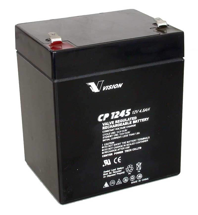 PS1250F2, CP1265A, Sealed Lead Acid Battery