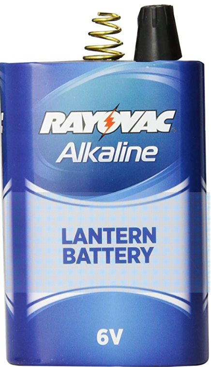 Rayovac Heavy Duty Lantern Battery 6