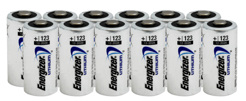13 Energizer Lithium CR123A 3V Photo Lithium Batteries - In Retail Package